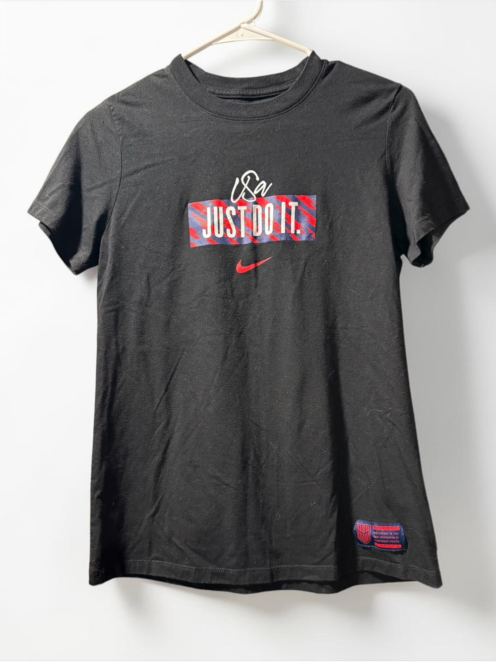 Nike Women’s Black "Just Do It" Graphic Tee